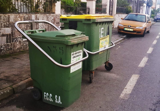O Concello de Noia instala na rúa Aldea Vista Fermosa as tres primeiras anclaxes de contedores de lixo no municipio